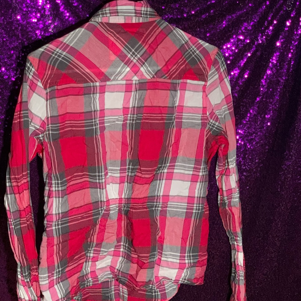 Plaid Button-Up - Picture 2 of 5